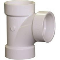 NIBCO 92126 Drain Waste Vent PVC Sanitary Tee, 2 x 2 x 1.5 in.
