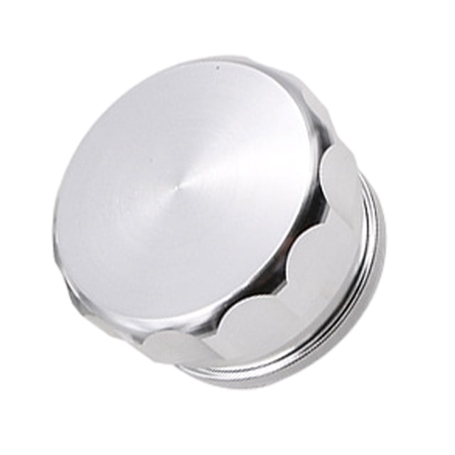 fastboy Alloy Easy Installation Welding Cover For Many Cars Materials Aesthetic Fuels Tank Cap Durable silver HJG01-51mm 1Set