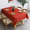 thumbnail image 2 of Nappe en Vinyle Imperméable, Nappe Rectangulaire Résistante, Nappe Essuyable pour Cuisine et Salle à Manger (40 Pouces*63 Pouces), 2 of 6