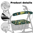 thumbnail image 5 of HELLHERO Christmas Tree Seat & Back Covers for Seniors Adult Stain Proof Walker Rollator Seat Back Cover and Elderly Removable and Washable Fits Rollators, 5 of 7