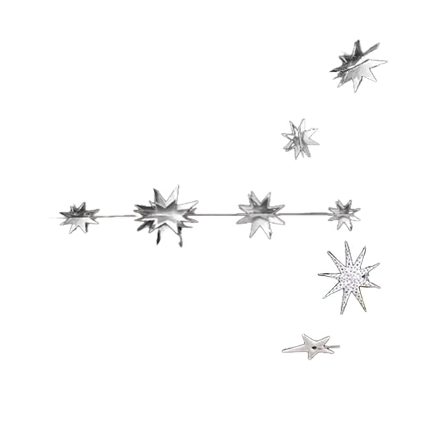 Monstrate 1 Juego de decoraciones de estrellas para el hogar, hermosa decoración colgante interesante, suministros para fiestas, decoración, Type3 NO3