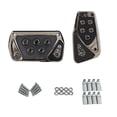 thumbnail image 1 of Soumake 2 Pcs Couvre-Pédale de Transmission Automatique Antidérapants Kit de Remplacement Résistant à l'Usure Installation Simple Pièces Auto, 1 of 8