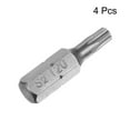 thumbnail image 3 of Uxcell Torx Bits 1/4 Inch Hex Shank 25mm Length Magnetic Screwdriver T20 Screw Driver Bit S2 Alloy Steel 4pcs, 3 of 5