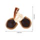 thumbnail image 5 of Moluckfu 5Pares Botones De Cuerno Para Abrigo Color Chocolate Con Cordón De Cuero Artificial Para Ropa, 5 of 6