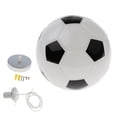 thumbnail image 3 of Glass Soccer Shaped Hardback Mount Ceiling Lamp Shade, for Bulbs, 110, 3 of 8
