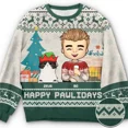 thumbnail image 5 of Suéteres navideños feos para otoño e invierno, sudaderas divertidas con estampado 3D para fiestas navideñas, sudaderas para fiestas, cumpleaños y Navidad 2024, 5 of 5