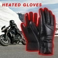 thumbnail image 2 of Winter Thermal Heated Gloves Electric Heating Gloves Skiing Snowboarding Gloves Electrodeless Thermostat, 2 of 8
