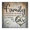 thumbnail image 2 of LELINTA Stamped Cross Stitch Starter Kits Beginners Cross-Stitching Pre-Printed Pattern - "Family Love Letter" Embroidery Pattern Cross Stitch Crafts Kit For Home Decor Stickers, 2 of 8