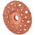 thumbnail image 1 of Allstar Performance ALL44180 Disque de Meulage Arrondi 4 Po. Dia. 23 Grains, Trou d'Arbre 0.62 Po, 1 of 3