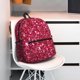 thumbnail image 5 of Easygdp Pink Glitter Mochila Casual para Portátil, Mochila para Escuela, Viajes, Negocios, 5 of 6