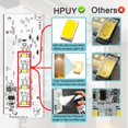 thumbnail image 4 of Repuesto de luz LED para refrigerador HPUY W10515058, 4 of 6