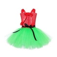 thumbnail image 4 of Robe Tutu de Noël 2025 pour Filles Robe de Princesse en Tulle pour Fête d'Anniversaire pour Filles Tout-Petits Robe de Bal Rouge, 4 of 8