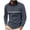 a01Gray, variant on LODIENY Button Down Collared Golf Shirts for Men Long Sleeve Breathable Lightweight Casual T Shirt Color Block Slim Fit Basic Tops Gray XL