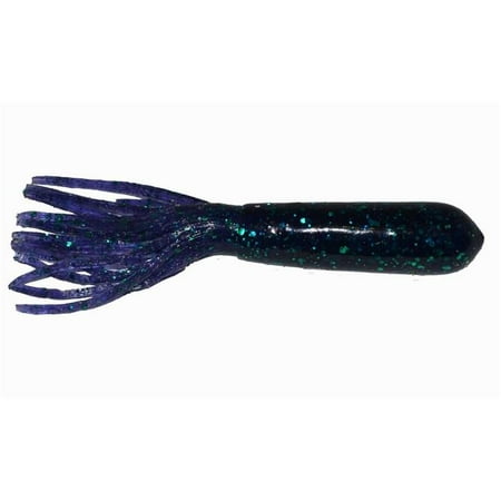 GSM Fishing 4 in. Salt Tube Lures Junebug - Pack of 8