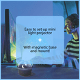 thumbnail image 4 of Ledeez Mini Star Light Projector, Magnetic Base, 3 Color Rotation, 4 of 9