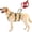 Green, variant on Pet Artist S-XL No Pull Dog Harness Escape Proof Reflective Adjustable Sport Vest with Handle