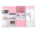 thumbnail image 1 of Juega de Cocina para Niños, Niños Seguros Play Kitchen Toy Duradero Aplicacia Amplia Multifuncional No Tóxica para Fiestas Navideñas, 1 of 7