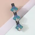 thumbnail image 4 of Sparkling Hair Clip for Women Elegant Braided Design Daily Wear Rhinestone Hair Accessories Trendy Hairpin, 4 of 4