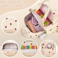 thumbnail image 3 of Inadays Corduroy Backpack for Aged 2-4 Cute backpack 12" Backpacks Daycare Bags Kawaii School Bookbag, 3 of 11
