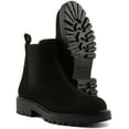thumbnail image 5 of Vagabond Kenova Women's Leather Chunky Sole Chelsea Boot In Black Size 10, 5 of 6