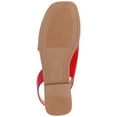 thumbnail image 6 of Journee Womens Brinsley Croco Texture Sling Back Flat Sandals, Widths Available, 6 of 10