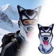 thumbnail image 2 of 3D Animal Pattern Winter Full Face For Riding And Skiing Warm Outdoor For Cycling And Driving Womens Running Gear for Hot Weather Running Men Winter Womens Snowmobiling Gear Paintball Goggles Air Gear, 2 of 7