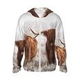thumbnail image 2 of Lsque Yak UPF 50+ Lightweight Sun Protection Men's Women's Long Sleeve Shirt, Hoodie Performance -3X-Large, 2 of 9