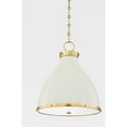 thumbnail image 4 of Hudson Valley Lighting - Painted No. 3 - 2 Light Small Pendant-Aged Brass, 4 of 4