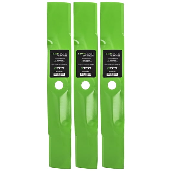 LawnRAZOR High-Lift Blade for John Deere 48 inch GT242 3 Pack 810-CBL2265D