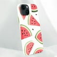 thumbnail image 3 of ONETECH Blingy's iPhone 14 Plus Case, Women Girls Cute Pattern Fun Tropical Summer Fruits Design Transparent Soft  Protective Clear Case Compatible for iPhone 14 Plus 6.7 inch (Watermelon Style), 3 of 5