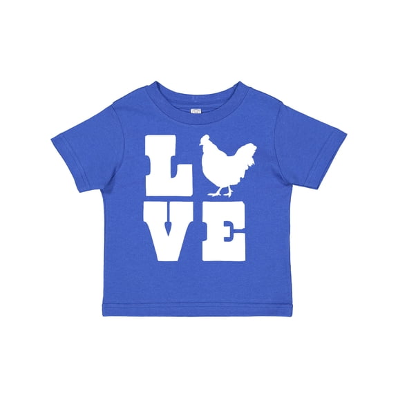 Inktastic Love Chickens Boys or Girls Toddler T-Shirt