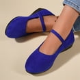 thumbnail image 5 of Mary Jane Flats for Women Dressy Comfortable Round Toe Ballet Flats Buckle Strap Retro Mary Jane Shoes Casual Dress Shoes for Women Womens Business Casual Shoes Office Shoes for Women Womens Shoes 40, 5 of 9