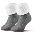 thumbnail image 1 of Calcetines térmicos suaves y cálidos para descansar en la cama para mujer, 1 of 7