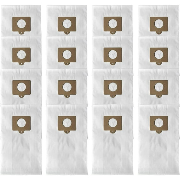 16 Pack Micro Filtration Premium Canister Vacuum Bags Fit for Kenmore Style C/Q 5055 50557 50558 50104, C-5 C-18