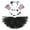 Cow, variant on Petitebelle Milk Cow Headband Bowtie Tail Gloves Tutu 5pc Costume (Cow, 1-5 Years)