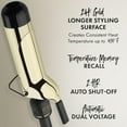 thumbnail image 4 of HOT TOOLS 24K Gold Extended Barrel Spring Curling Iron 2" with Clamp for Loose Bouncy Curls, 4 of 6