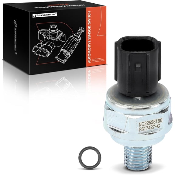 A-Premium Automatic Transmission Oil Pressure Sensor [1 Pins] Compatible with Honda CR-V 2002-2004, Accord 1998-2007, Pilot 2003-2008, Odyssey 1999-2004, Ridgeline, Element & Acura MDX, RDX, TL, RL