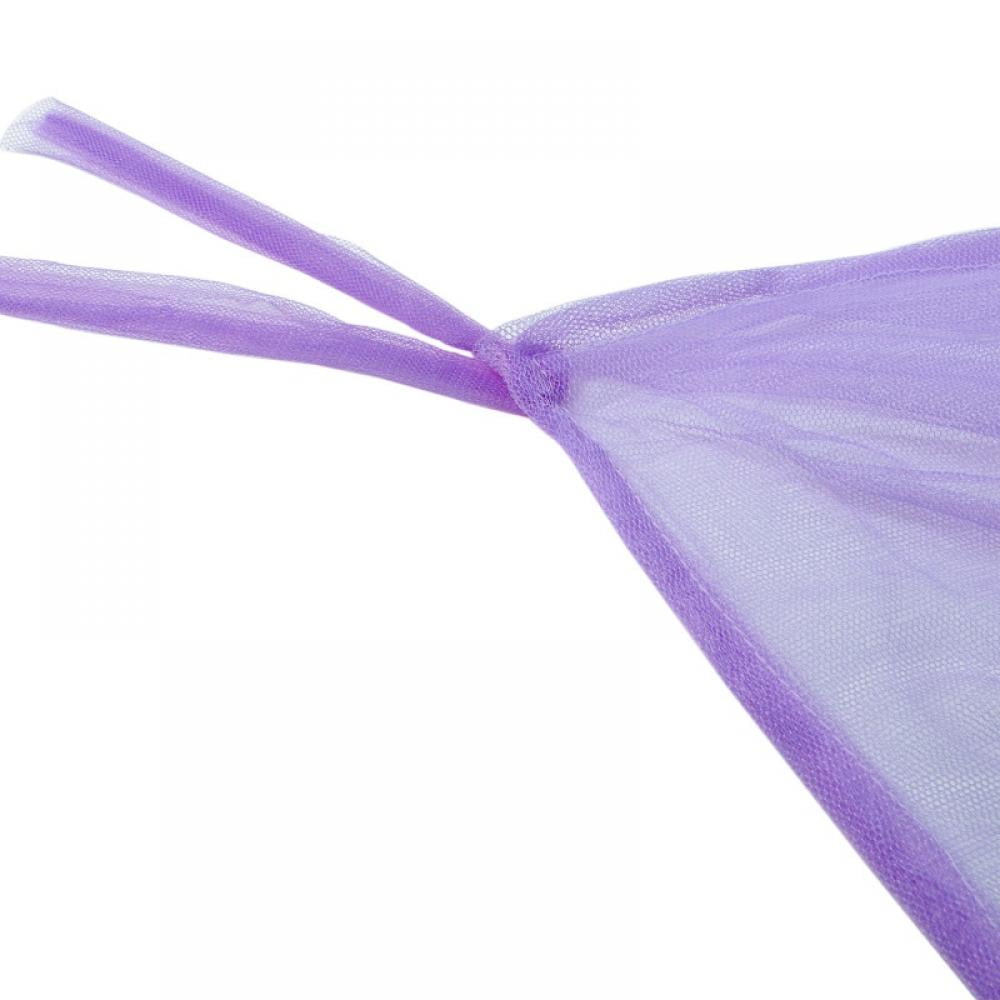 Mosquito NET for Bed Canopy, Four Corner Post Curtains Bed Canopy Elegant Mosquito Net Set, Screen Netting Canopy Curtains, Full/Queen/King/Black