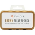 thumbnail image 2 of Sof Sole Brown Shoe Shine Sponge, 2 of 6