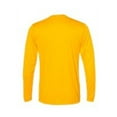 thumbnail image 3 of Russell Men's Dri-Power Core Performance Long Sleeve Tee, GOLD, Medium, 3 of 4
