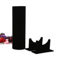 thumbnail image 3 of headband stand Velvet Headband Storage Rack Hair Hoop Display Stand Headdress Holder Organizer (Black), 3 of 6