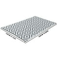 Outdoor Table Setting round Plate Mat Set 4 Dining Table Mat Set
