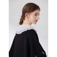 thumbnail image 3 of Womens Detachable Dickey Collar Half Shirt Blouse Collar Fake False Collar Dickies, 3 of 9