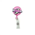 thumbnail image 1 of Cartoon Fashion Barbie Pink For ID Card Holder Scalable Toggle Clip Employee Card Nurse Chest Card Student Bus Card Holder Style 5, 1 of 6