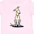 thumbnail image 4 of Inktastic Curious Greyhound Boys or Girls Toddler T-Shirt, 4 of 5