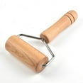thumbnail image 1 of BEMS-1 pieza de rodillo para pizza de madera para repostería, laminado de madera antiadherente, 1 of 5