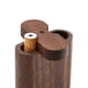 thumbnail image 1 of Pipa de madera giratoria de madera para fumar, accesorios para fumar, pitillera de madera, 1 of 6