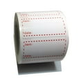 thumbnail image 1 of MesaSe 500 Pieces/Roll Removable Food Label Freezer Date Labels Fridge Snacks Fruit Dessert Mark Accessory for Kitchen Blue, 1 of 7