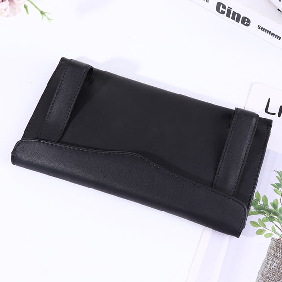 SEWCHICS Auto Tissue Holder for Car, Vehicle Tissue Dispenser, Black, 1 Pack, Convenient and