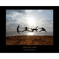 thumbnail image 2 of Anonymous 24x20 Black Ornate Wood Framed with Double Matting Museum Art Print Titled - Joy of Life, 2 of 4